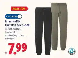 Lidl ESMARA MEN Pantalón de chándal oferta
