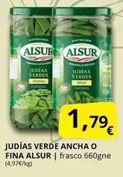 Supermercados MAS Alsur - judias verde o fina oferta