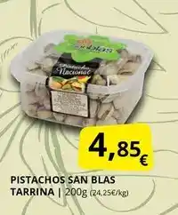 Supermercados MAS San - pistachos san blas oferta