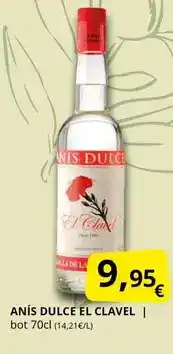 Supermercados MAS Anís dulce oferta