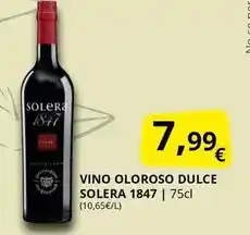 Supermercados MAS Solera 1847 - vino oloroso dulce oferta