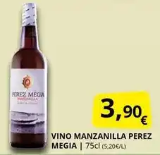 Supermercados MAS Vino manzanilla oferta