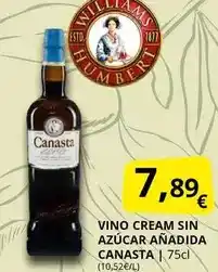 Supermercados MAS Canasta - vino cream sin azucar anadida oferta