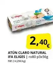 Supermercados MAS Ifa eliges - atun claro natural oferta