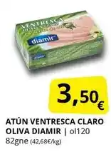 Supermercados MAS Olivia - atun ventresca claro oferta