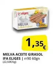 Supermercados MAS Ifa eliges - melva aceite girasol oferta