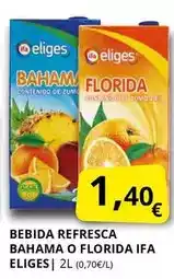 Supermercados MAS Ifa eliges - bebida refresca bahama o florida oferta
