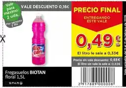 SPAR Dia - fregasuelos fioral oferta