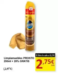 SPAR Pronto - limpiamuebles oferta