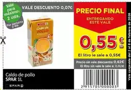SPAR Spar - caldo de pollo oferta