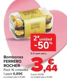 Carrefour FERRERO ROCHER Bombones oferta