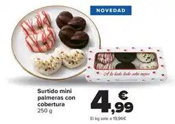 Carrefour Surtido mini palmeras con cobertura oferta
