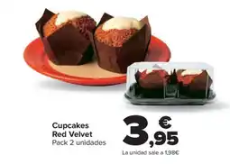 Carrefour Cupcakes Red Velvet oferta