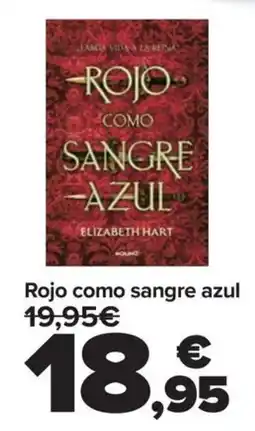 Carrefour Rojo como sangre azul oferta