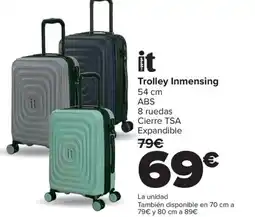 Carrefour IT Trolley Inmensing 54 cm oferta