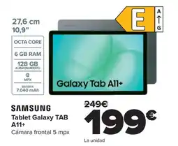 Carrefour SAMSUNG Tablet Galaxy TAB A11+ oferta