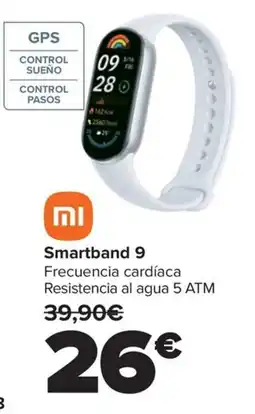 Carrefour XIAOMI Smartband 9 oferta