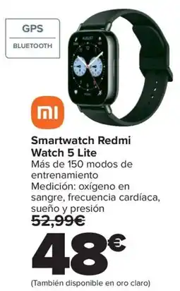 Carrefour XIAOMI Smartwatch Redmi Watch 5 Lite oferta