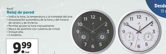 Lidl Reloj de pared auriol oferta