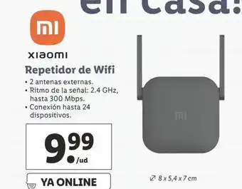 Lidl Repetidor wifi xiaomi oferta