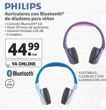 Lidl Auriculares bluetooth philips oferta