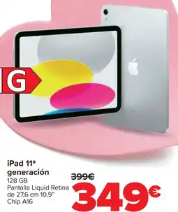 Carrefour iPad 11a generación oferta