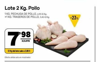 AhorraMas Pollo oferta