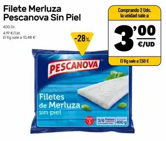 AhorraMas Filetes de merluza pescanova oferta