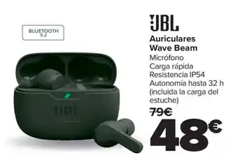 Carrefour JBL Auriculares Wave Beam oferta