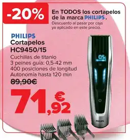 Carrefour PHILIPS Cortapelos HC9450/15 oferta