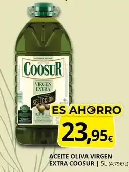 Supermercados MAS Coosur - aceite oliva virgen extra oferta