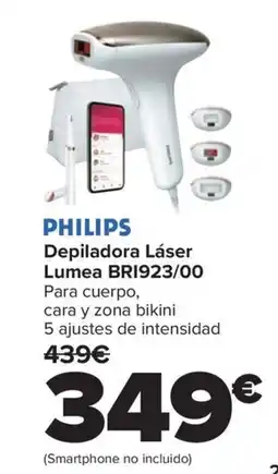 Carrefour PHILIPS Depiladora Láser Lumea BRI923/00 oferta