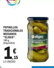 E.Leclerc Eliges - pepinillos tradicionales medianos oferta