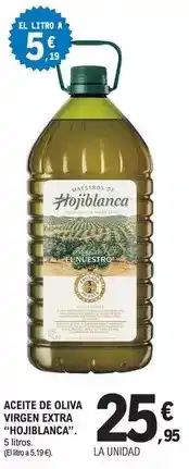 E.Leclerc Hojiblanca - aceite de oliva virgen extra oferta