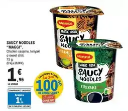 E.Leclerc Maggi - saucy noodles oferta