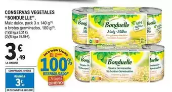 E.Leclerc Bonduelle - conservas vegetales oferta