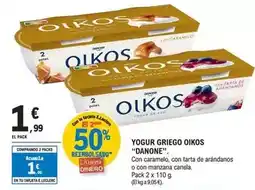 E.Leclerc Danone - yogur griego oikos oferta