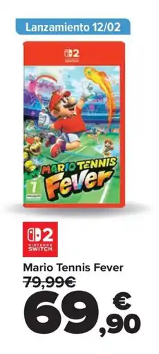Carrefour Mario Tennis Fever oferta