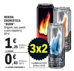 E.Leclerc Burn - bebida energética oferta