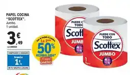 E.Leclerc Scottex - papel cocina oferta