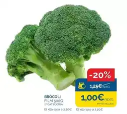 Supermercados La Despensa Brócoli film 500g oferta