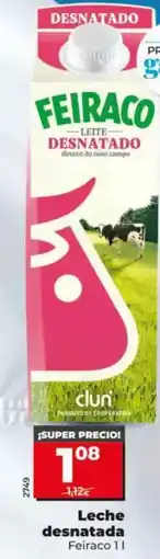 Dia Feiraco - leche desnatada oferta