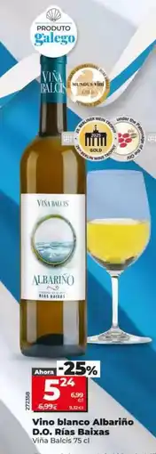 Dia Vina balcis - vino blanco albarino d.o. rias baixas oferta
