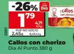 Dia Dia al punto - callos con chorizo oferta