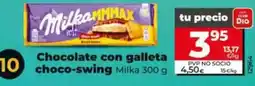 Dia Milka - chocolate con galleta choco-swing oferta
