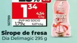Dia Dia delimagic - sirope de fresa oferta