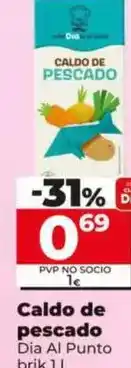Dia Dia al punto - caldo de pescado oferta