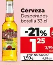 Dia Desperados - cerveza oferta
