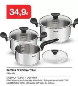 Milar Tefal - batería de cocina oferta
