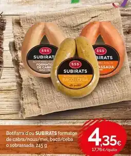 Condis Subirats - botifarra d'ou oferta